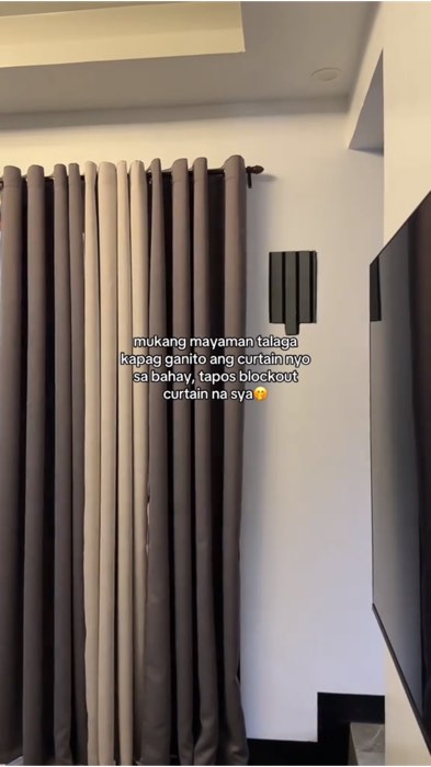 kahit affordable lang, maganda din ang quality 🤎✨  #curtain #bedroom #livingroom #homefinds #home #window #aesthetic #affordable #fyp