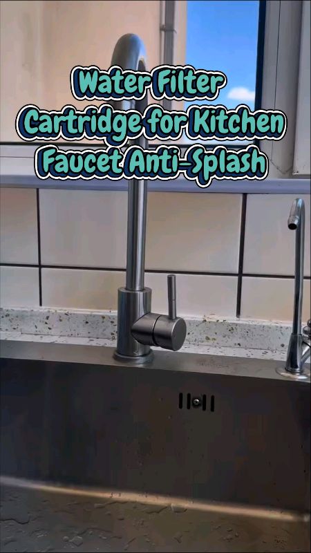 Water Filter Cartridge for Kitchen Faucet Anti-Splash Sediment Rust Scale Impurity Removal Faucet  Filter CottonThickened #MasMuraSaShopee