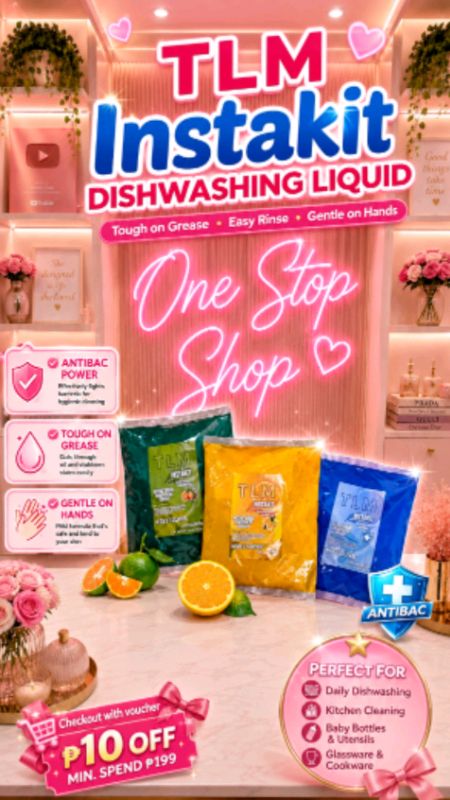 TmL instakit Diy dishwashing liquid#ShopeePHCommsXTRA #MasMuraSaShopee #shopeeph #fyp #foryou #trending #DIY #dishwashing #Kitchen #Home