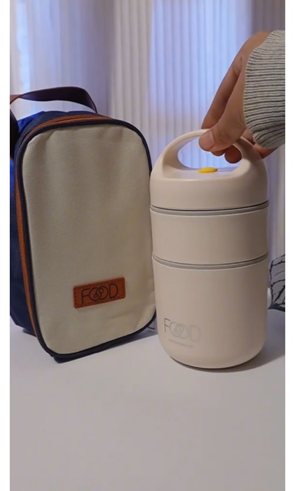 Vacuum soup cup food container double layer#buynow #MasMuraSaShopee #viral #FreeCoinsInShopeeVideo #shopeefinds #trending