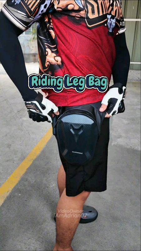 MotorCycle Bag, MotoBag, Led Bag, Side Leg Bag.   #motorcycles #motobag #legbag #waistbag #beltbag