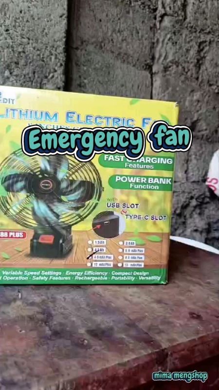 ang lakas talaga ng hagin nato at talagang pang matagal na gamitan.#electicfan #emergencyfan