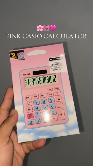 MX-12B original casio calculator #fyp  #calculator #casio