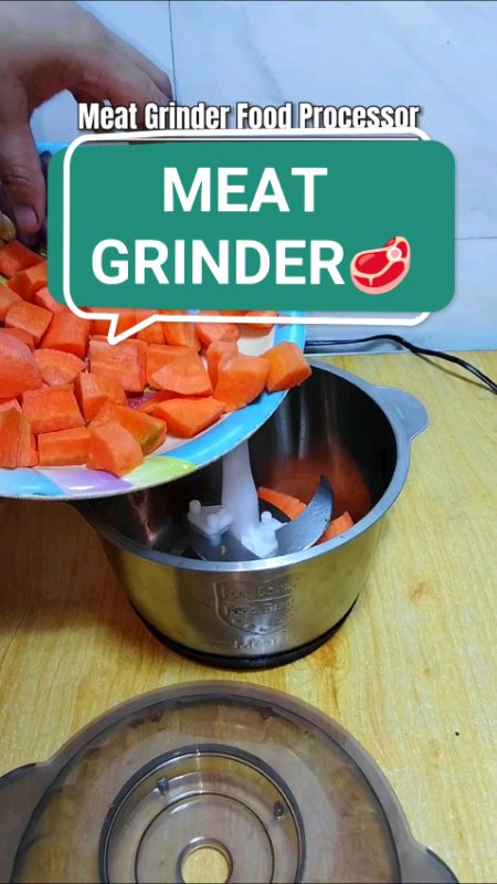 🥩 Tidy 2L Meat Grinder Powerful and easy to use Perfect for meat & food prep#meatgrinder #foodprocessor #fyp #up #deals #stainless #foodchopper #shop