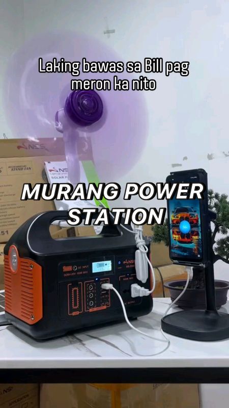 POWER STATION portable solar generator #PowerStation #solar