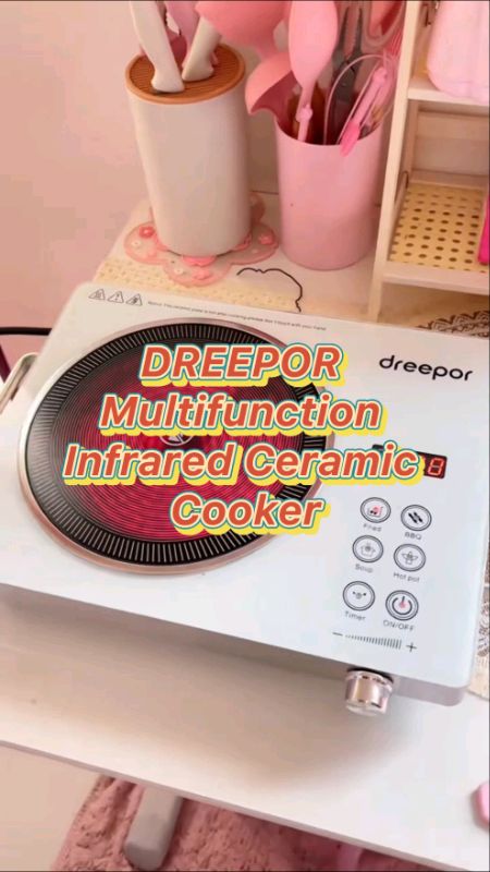 DREEPOR Multifunction Infrared Ceramic Cooker #FreeCoinsInShopeeVideo #MasMuraSaShopee #ShopeePHPaydaySale #dreepor #multifunction #infrared #cooker