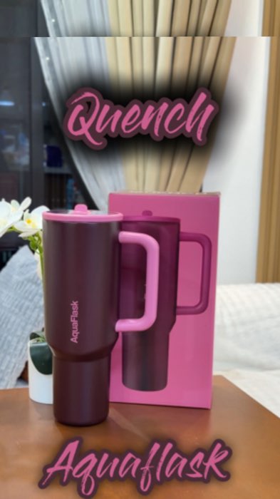 QUENCH COLLECTIONS AQUAFLASK #aquaflask #quench