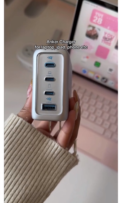 Anker 140 fast GaN charger 4 ports #anker #ankerchargerports #ankerphilippines
