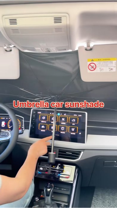Laging bilad ang sasakayn mo sa araw #carsunshade #umbrella #umbrellasunshade #sunshade #Summer #musthave