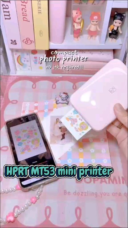 HPRT MT53 mini photo printer #hprt #mt53 #miniphotoprinter #miniprinter #photoprinter #printer #masmurasashopee
