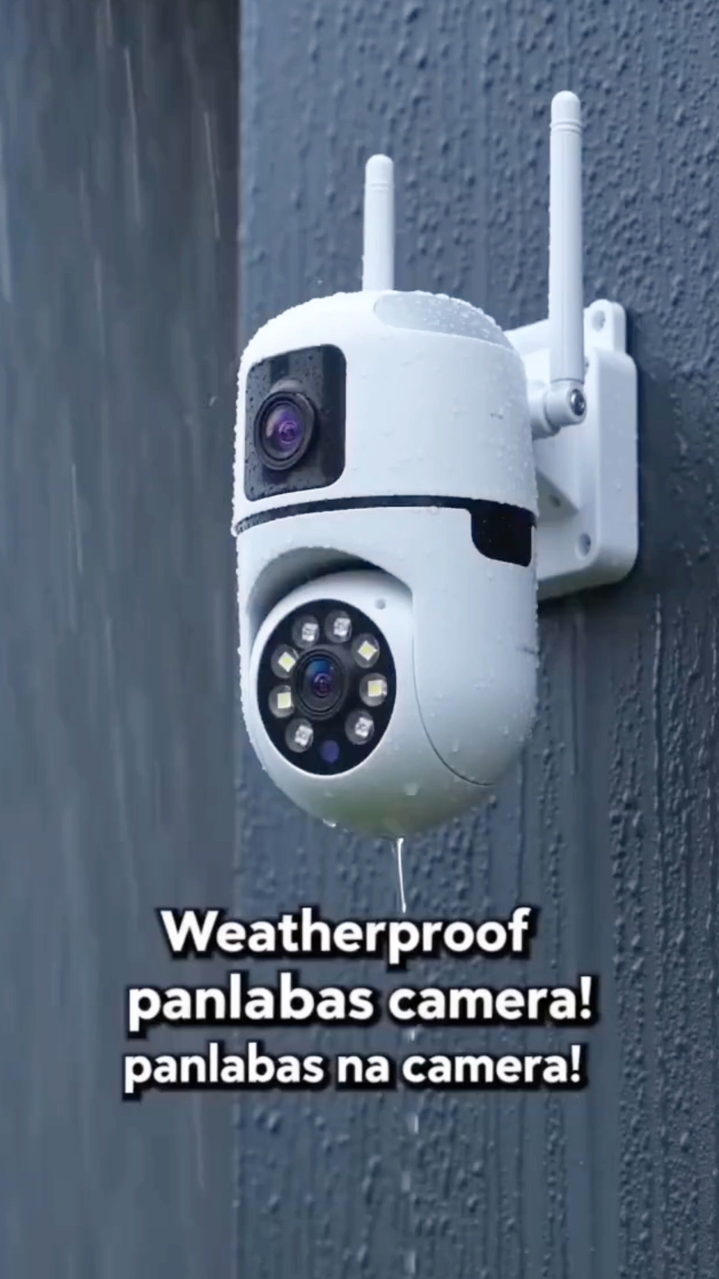 Cam720 Dual-lens Waterproof CCTV#cctv #outdoorcctv #CCTVMALLSHOP #cam720