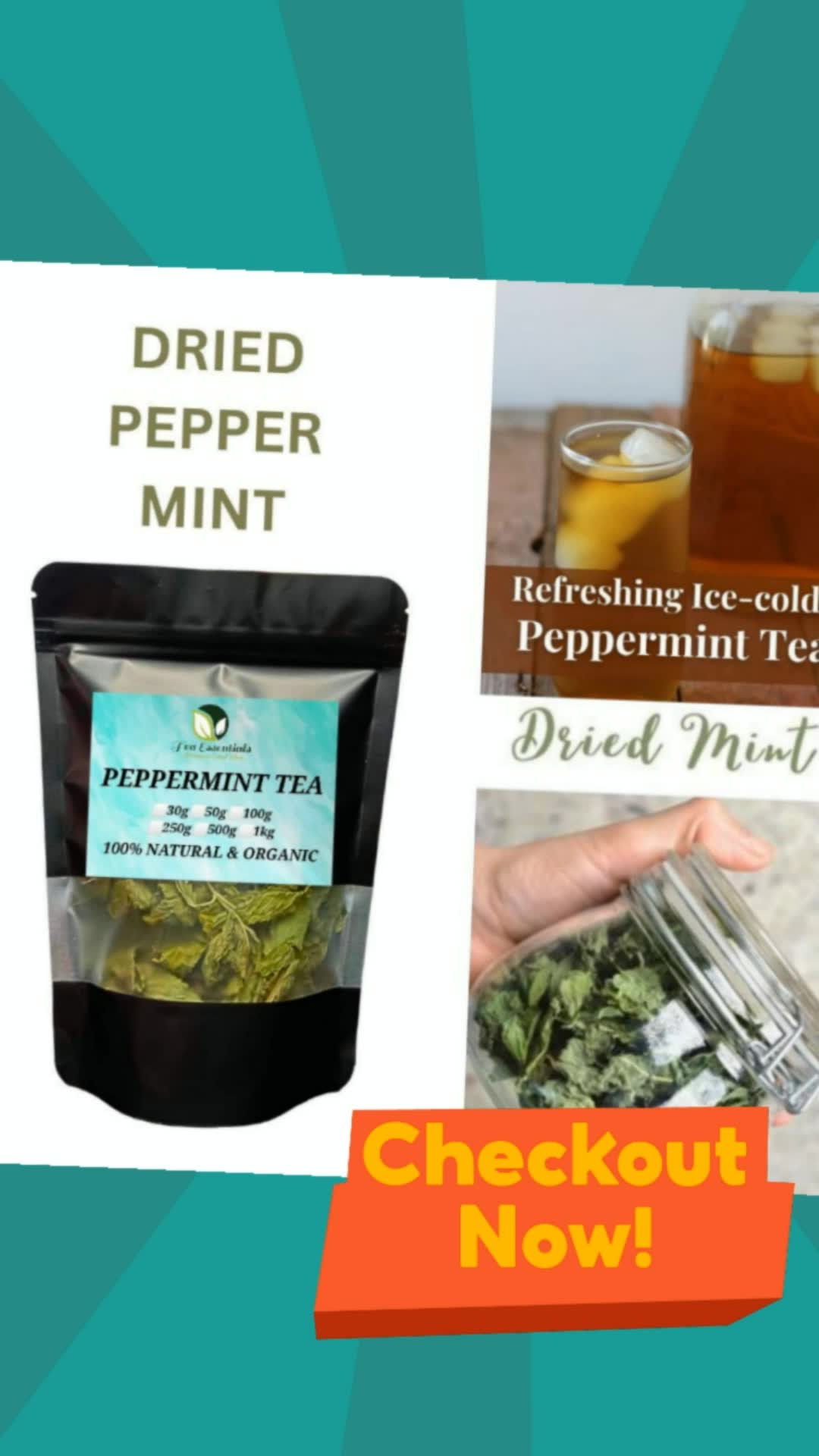 #peppermint #tea #leaf #dried #fyp #foryou #shopee #video #FreeCoinsInShopeeVideo #MasMuraSaShopee