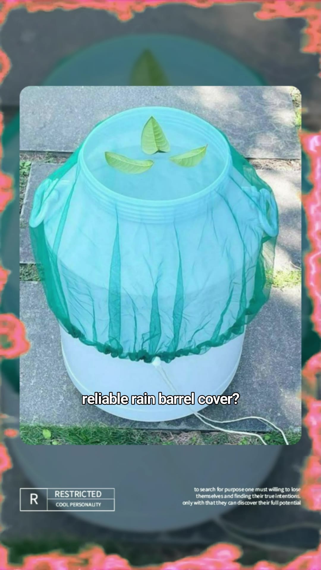 Rain Barrel Leaf Strainer #rainbarrel #leafstrainer #MasMuraSaShopee