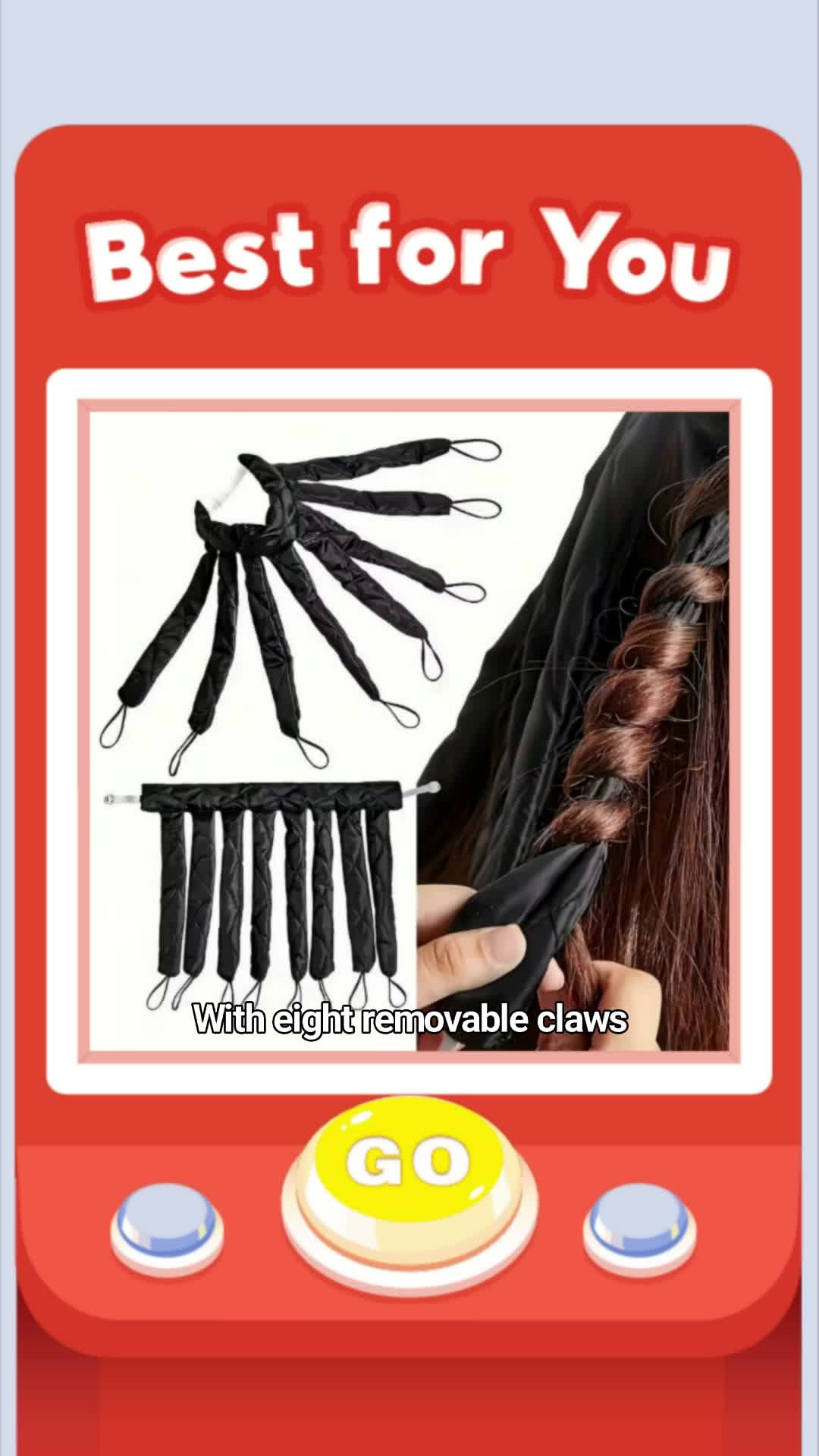 Heatless hair curler 🎀 #hair #curler #heatless #claw #strips #MasMuraSaShopee #FreeCoinsInShopeeVideo
