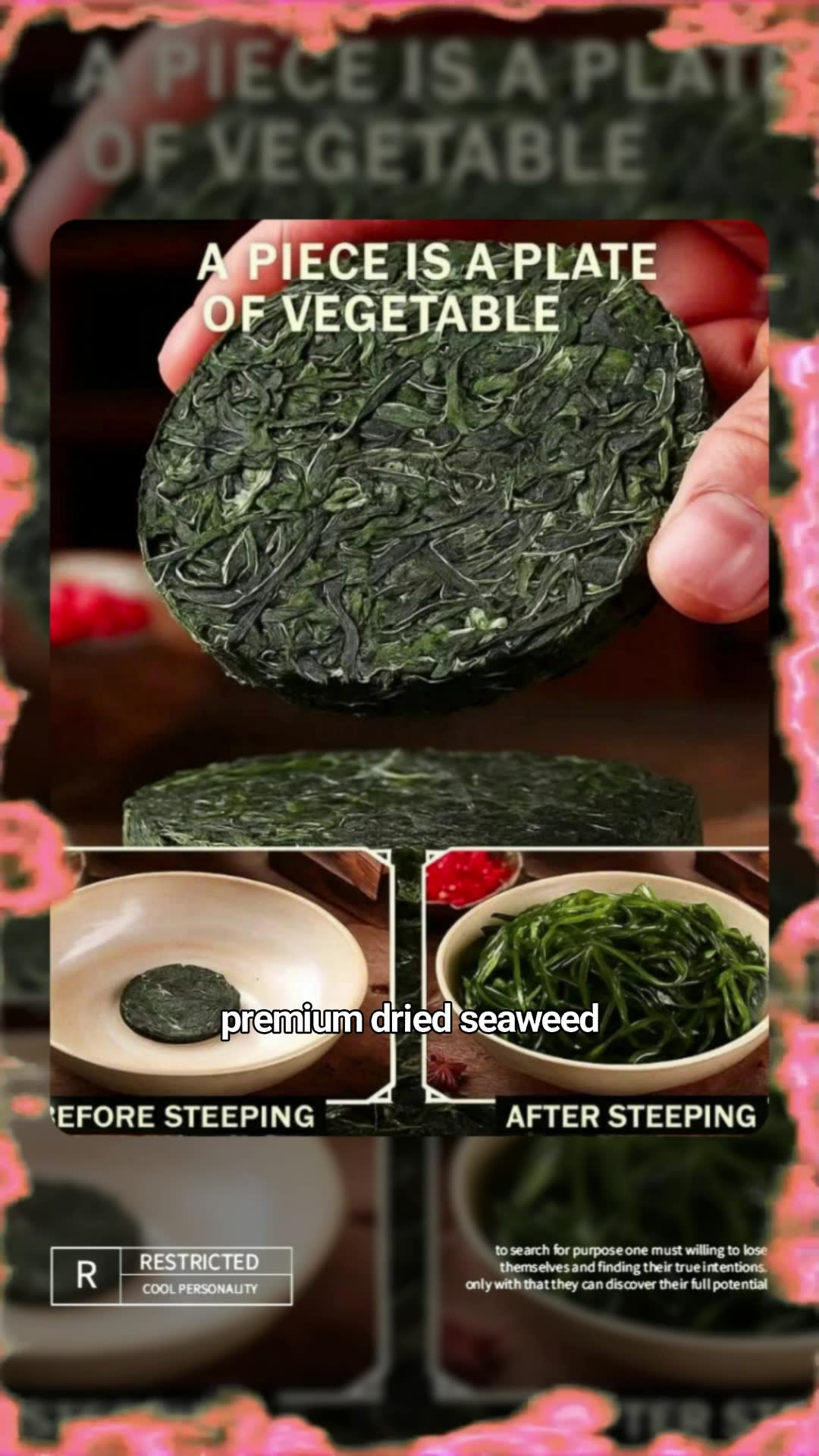 #seaweeds #pressed #dried