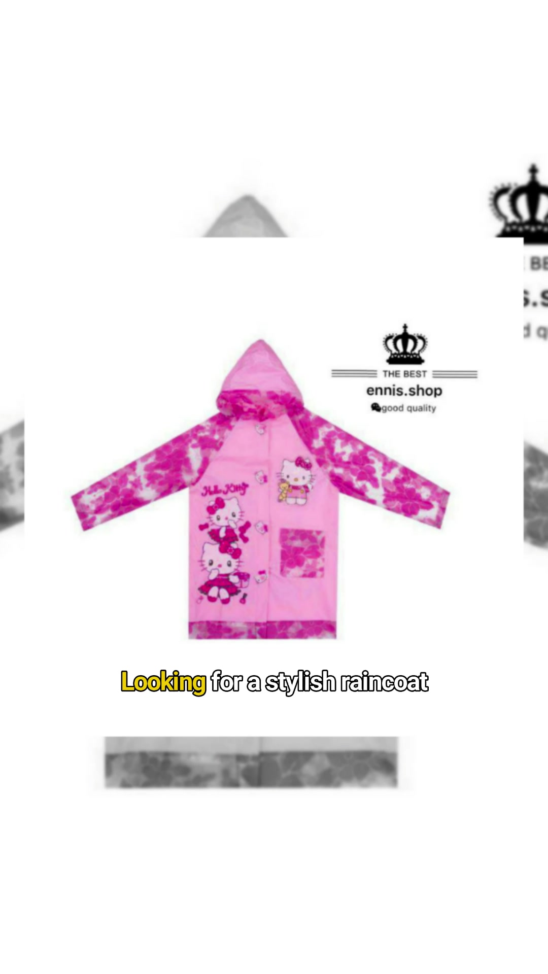 Raincoat for Children Cartoon Kids Girls boy rainproof Rain Coat Waterproof Poncho Rainwear Waterpro